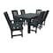Highwood Usa Lehigh 7pc Rectangular Outdoor Patio Furniture Dining Set 72 x 42 AD-ST7LH1CO4AA-FBE - alternate 1